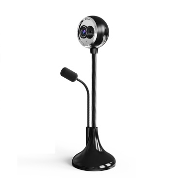 SADA A09 USB Desktop Stand-Up Camera Manual Focus Wide Angle Lens Easily Switch Between Horizontal and Vertical Screens Height Adjustable Titanium Tube 360° Rotation 1080P HD with Microphone Suitable 