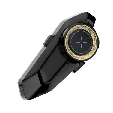 Hysnox H10 Motorcycle Helmet Intercom 10-Person Group Intercom Up to 2000M CVC Noise Reduction Phone Call Music Sharing FM Radio with OLED Screen Display IP65 Waterproof