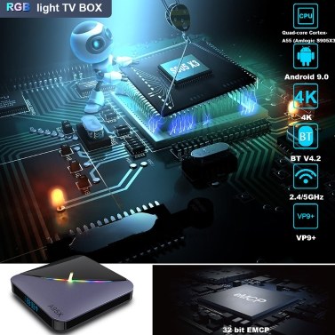 A95X F3 Android 9.0 Fernsehkasten 4K 1080P Media Player 2.4G / 5G WiFi
