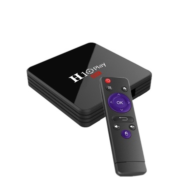 H10 PLAY Smart TV Box Android 9.0 Allwinner H6 Cortex-A53 Quad Core 64 Bit 2GB RAM/16GB ROM 2.4G WiFi Support TF Card H.265 Decoding 6K HD Media Player Set