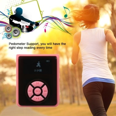 IPX7 Waterproof MP3 Player 8GB Music Player with Headphones FM Radio for Swimming Running Diving Support Pedometer