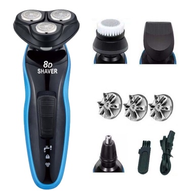4-in-1 Electric Shaver Set Nose Hair Remover Sideburn Hair Clipper