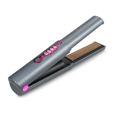 Portable Wireless Rechargeable Hair Straightening Iron Curling Iron