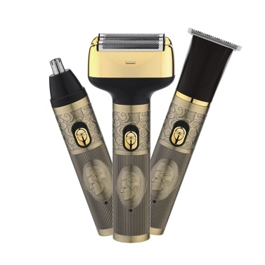 3 in 1 Electric Reciprocating Shaver Nose Hair Trimmer Vintage Barber Clippers