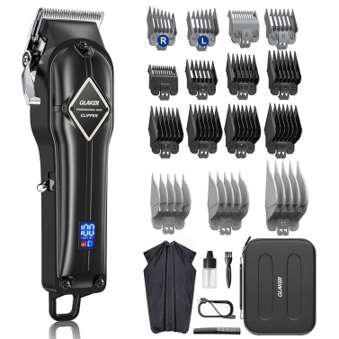 GLAKER K11S Electric Hair Clippers for Men Cordless Hair Clipper Kit