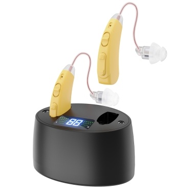 Z-128 Sound Amplifier Hearing Aids Hearing Enhancement Device with Charging Dock