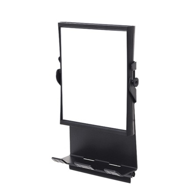 Shower Mirror with Suction Cups Anti-fog Shower Makeup Mirror Bathroom Shaving Makeup Mirror with Hooks No Punching