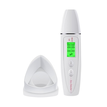 Face Skin Tester Portable Digital Skin Analyzer Moisture Water Oil Monitor for Skin Care