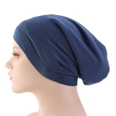 Cotton Hair Cover Bonnet Sleep Cap Silky Lined Sleep Cap Hat for Night Sleeping Women Natural Curly Long Hair Wrap Stay All Night