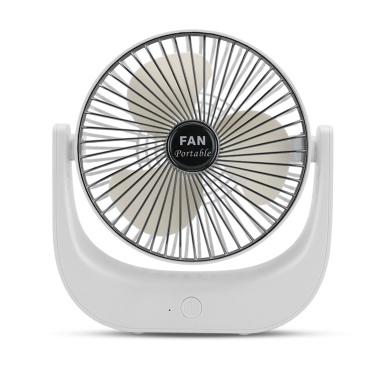 Mini Desktop Fan Portable Electric Fan for Dormitory office Silent Cooling Fan One-Button Control 3-Speed Adjustable Multi-Angle Adjustment Removable Washable Fan Guard Type-C Charging