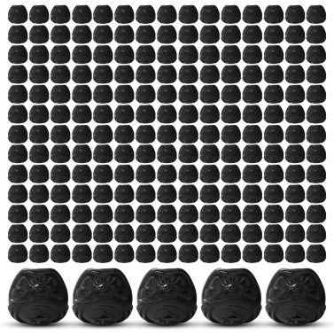 200pcs Tattoo Embroidery Ink Cups with Base Thickened Tattoo Pigment Cups for Tattoo ink Microblading Makeup Tattooing Supplies