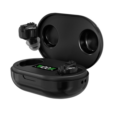 Dual-ear In-ear Hearing Aid For Elderly Hearing Amplifier For Seniors Rechargeable with Portable Charging Case Adaptive Feedback Suppression Adjustable Volume Memory Function