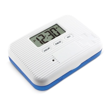 Portable Mini Pill Box Timed Reminders 6 Compartments Pill Organizer Electronic Reminder Pill Box with Timer Five Group Alarm