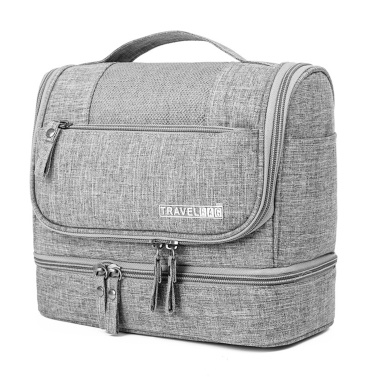 Portable Hanging Toiletry Bag Large Capacity Travel Storage Bag Multi-functional Makeup Bag Waterproof Mildew-proof Cosmetic Organizer  Bottom Wet Storage Area