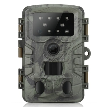 Trail Camera Waterproof 20MP 1080P Hunting Game Camera with 3 Infrared Sensors Night Vision Motion Activated Wildlife Scouting Camera