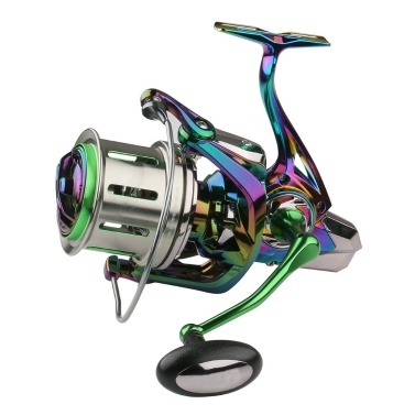 18+1BB Spinning Reel 4.8:1 Speed Ratio Big Trolling Fishing Reel with Interchangeable Collapsible Left and Right Handle