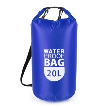 PVC Dry Waterproof Floating Bag Roll Top Dry Bag 10L/20L Water Sports Storage Bag Lightweight Dry Sack