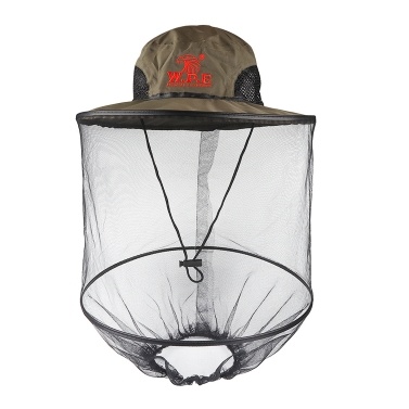 Mosquito Repellent Hat Beekeeping Cap Mesh Fishing Cap Bug Face Shield Insects Prevent Neck Head Cover Face Guard
