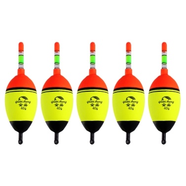 5pcs 5g-50g EVA Foam Fishing Floats Fishing Buoyance Floats