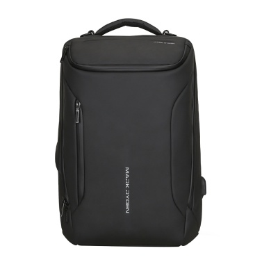 MARK RYDEN 33L Fashionable Anti-Thief Multifunctional Waterproof USB Charging Travel Men Backpack