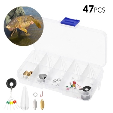 47 108 175pcs Assorted Fishing Tackle Set