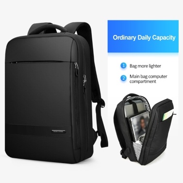 Multi-Function Business Backpack With USB Charge Port
