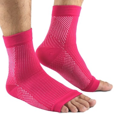 Men Women Socks with Arch Heel Support Sports Foot Sleeves