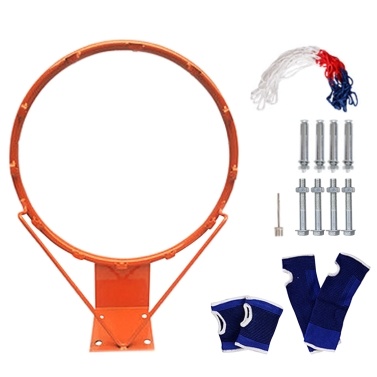 Kids Hanging Basketball Hoop Heavy Duty Wall Durable Mounted Basketball Rim Goal for Kids Indoor Outdoor Sport