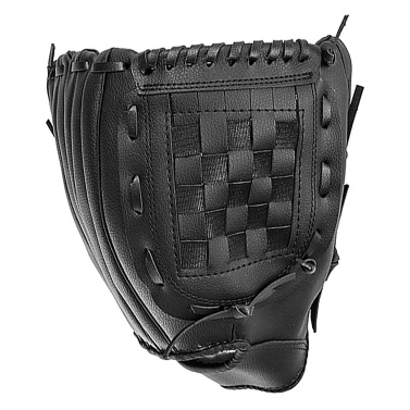 9.5in Outdoor Sports Baseball Glove Practice Equipment Thicken Infielder Pitcher Baseball Mitt for Adults and Youth and Kids