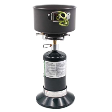 Portable Propane Gas Stove Compact Propane Gas Stove with Adjustable Burner for Outdoor Camping