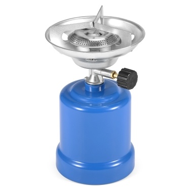 Portable Camping Stove Gas Tank Stove Propane Camp Stove with Adjustable Burner for Outdoor