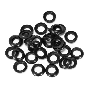 50pcs PVC Rubber Winding Check Ring Fishing Rod Building Components for Fly Spinning Casting Rods