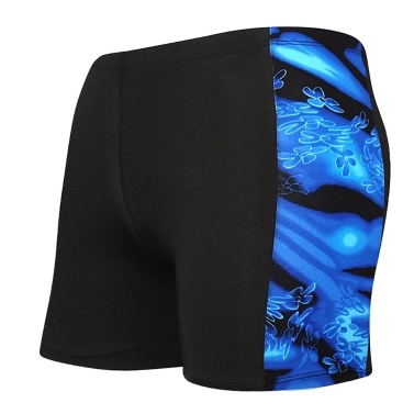 Quick Dry Men's Swimming Trunks Sport Underwear Drawstring Boxer Briefs Summer Breathable Elastic Underpants Underdrawers Swimsuit Bottom