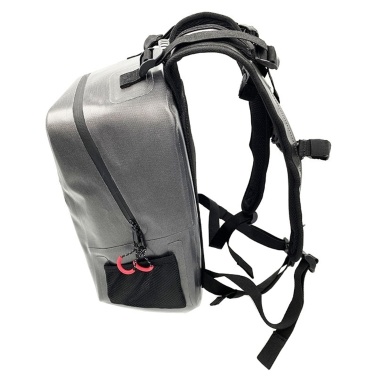 18L Waterproof Fishing Backpack with Detachable Padded Computer Pocket Hanging Loops