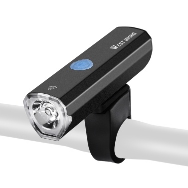 Aluminum Alloy Bright Bicycle Light 400 Lumen USB Rechargeable Bike Light Waterproof Cycling Safety Lamp