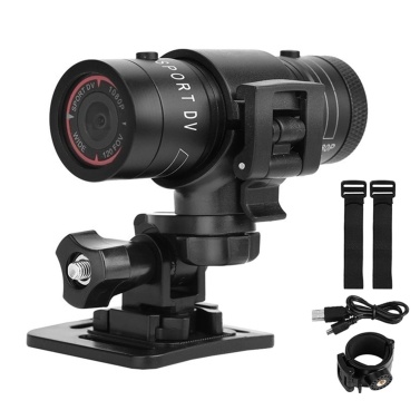 Bike Helmet Camera 1080P 120° Wide Angle Bicycle Sports Camera Waterproof Mini Action Camera Car Video Recorder Outdoor DV Video Camera