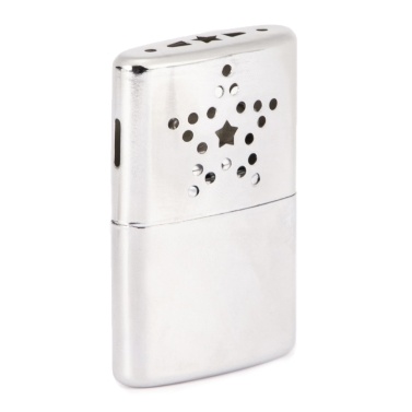 Outdoor Portable Metal Hand Warmer with Pouch for Fishing Camping Hiking