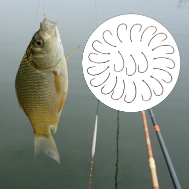 20pcs Angelhaken Crank Haken Barbed Angelhaken Angelhaken High Carbon Stahl Barbed Angelhaken Karpfen Barbel Tench Coarse Fishing Tackle