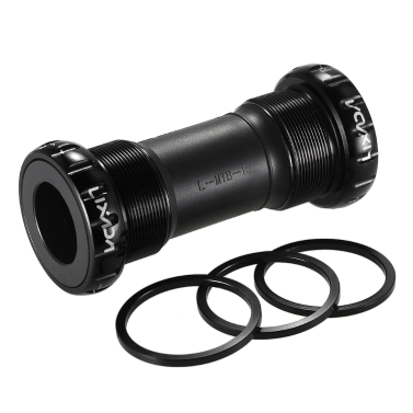 Lixada MTB Mountainbike Fahrrad Radfahren Gewinde Typ Innenlager Aluminiumlegierung 68mm / 73mm BB Kurbel Set Lagerachse Teile
