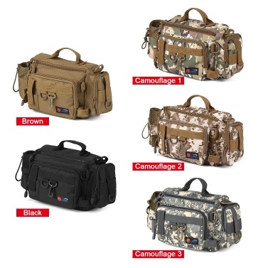 Fishing Bag Multifunctional Fishing Tackle Bag Waist Bag Boat Bag Pouch Case for Fishing Gear