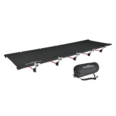 Portable Foldable Camping Cot Single Person Outdoor Folding Bed 330LB Bearing Weight Compact for Outdoor Hiking Backpacking Picnic Camping