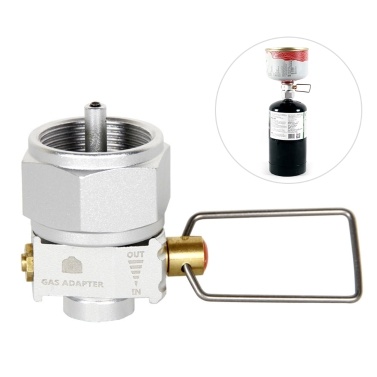 Gas Saver Plus Gas Convertor Shifter Refill Flat Tank Conversion Adapter Camping Gas Adaptor Valve