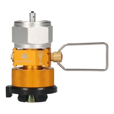 Gas Saver Plus Gas Convertor Shifter Refill Gas Tank Conversion Adapter Gas Adaptor Valve for Camping Hiking Fishing
