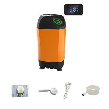 Outdoor Portable Electric Shower Pump IPX7 Waterproof with Digital Display