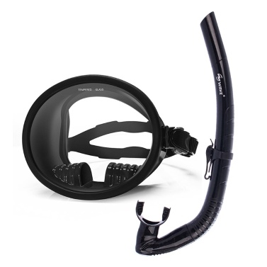180° Panoramic Wide View Anti-Fog Scuba Diving Mask with Snorkel for Snorkeling Scuba Diving