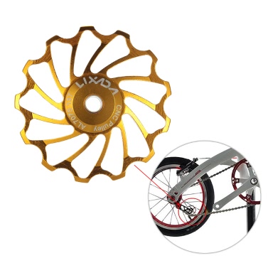 Lixada MTB Rennrad Keramik Pulley 7075 Aluminium-Legierung Rückseite Derailleur 11T Führer Radfahren Keramik Bearing Stützrad