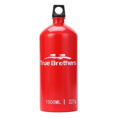 1.5L Aluminum Oil Fuel Bottle Alcohol Liquid Gas Oil Container