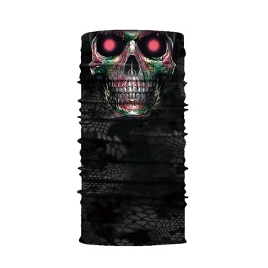 Cool Robot Skeleton Halloween Mask Scarf Joker Headband Balaclavas for Cycling Fishing Ski Motorcycle