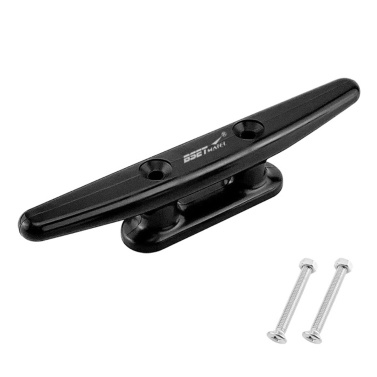 Nylon Boat Rope Cleat Portable Open Base Cleat Dock Desk Line Cleat with Stainless Steel Screw for Yacht