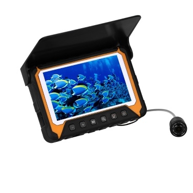 5" IPS Digital Color LCD Screen Monitor 15/30M Underwater Fishing Camera 120° 5M Pixels 8 Pcs IR Night Vision for River/Ice Fishing